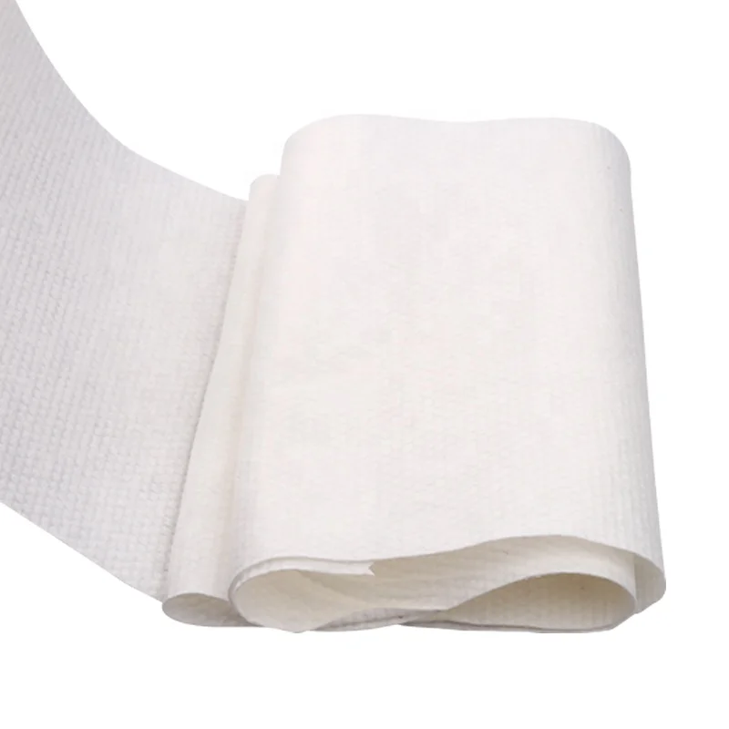 
 Manufacturer Dry tissue Spunlace Non Woven Fabric Roll for Wet tissue  