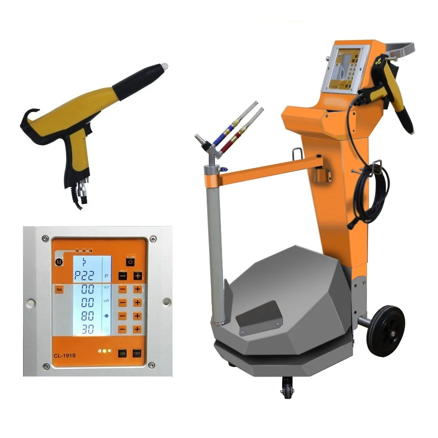 COLO-191S Manual Powder Coating Gun Metal Coating Machinery