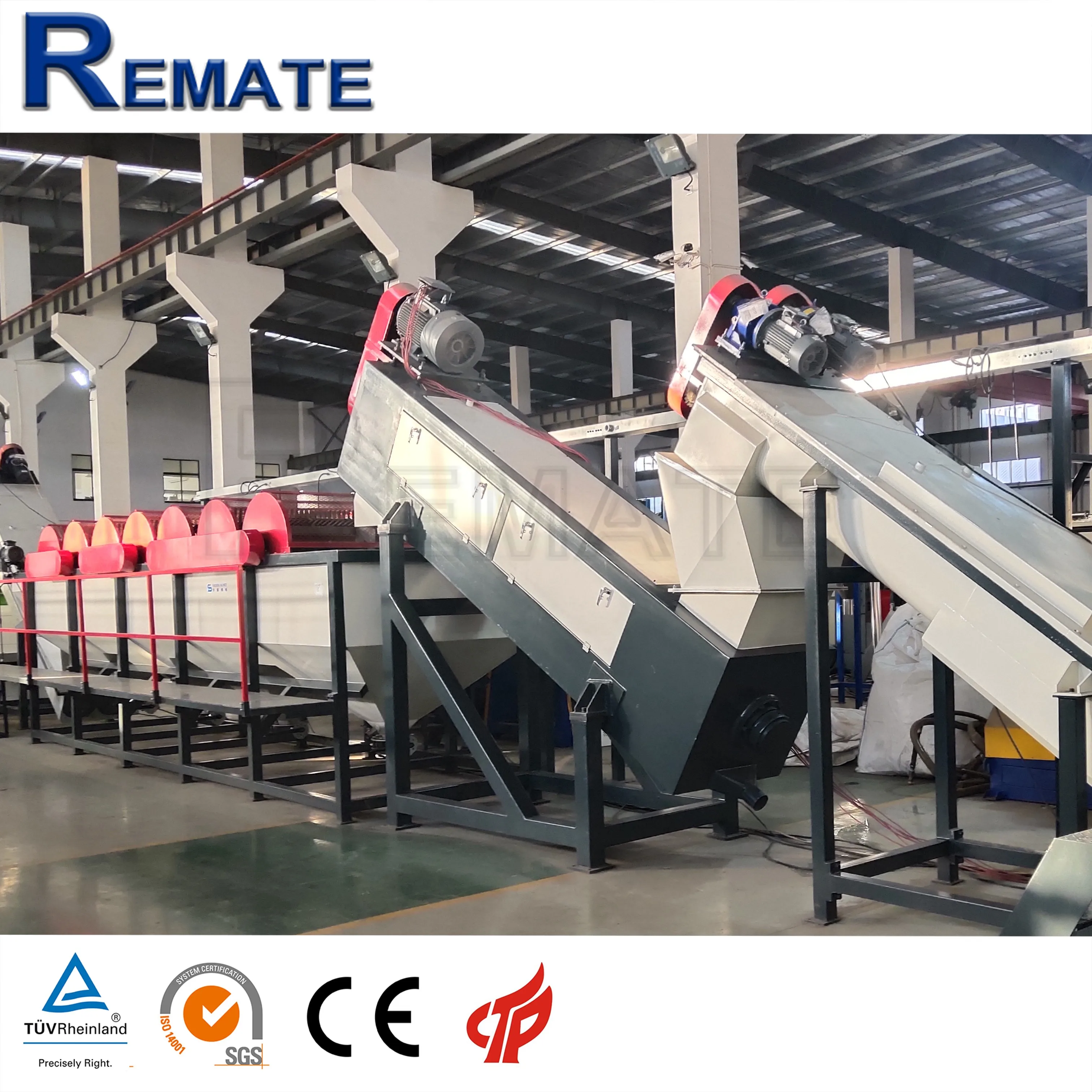 
CHINA Manufacturer Plastic Film Recycling Washing Machine 