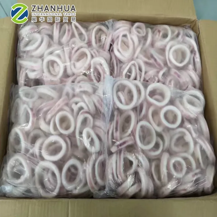 2020 Todarodes Pacificus 2.5-6cm Skin on Frozen Squid Ring