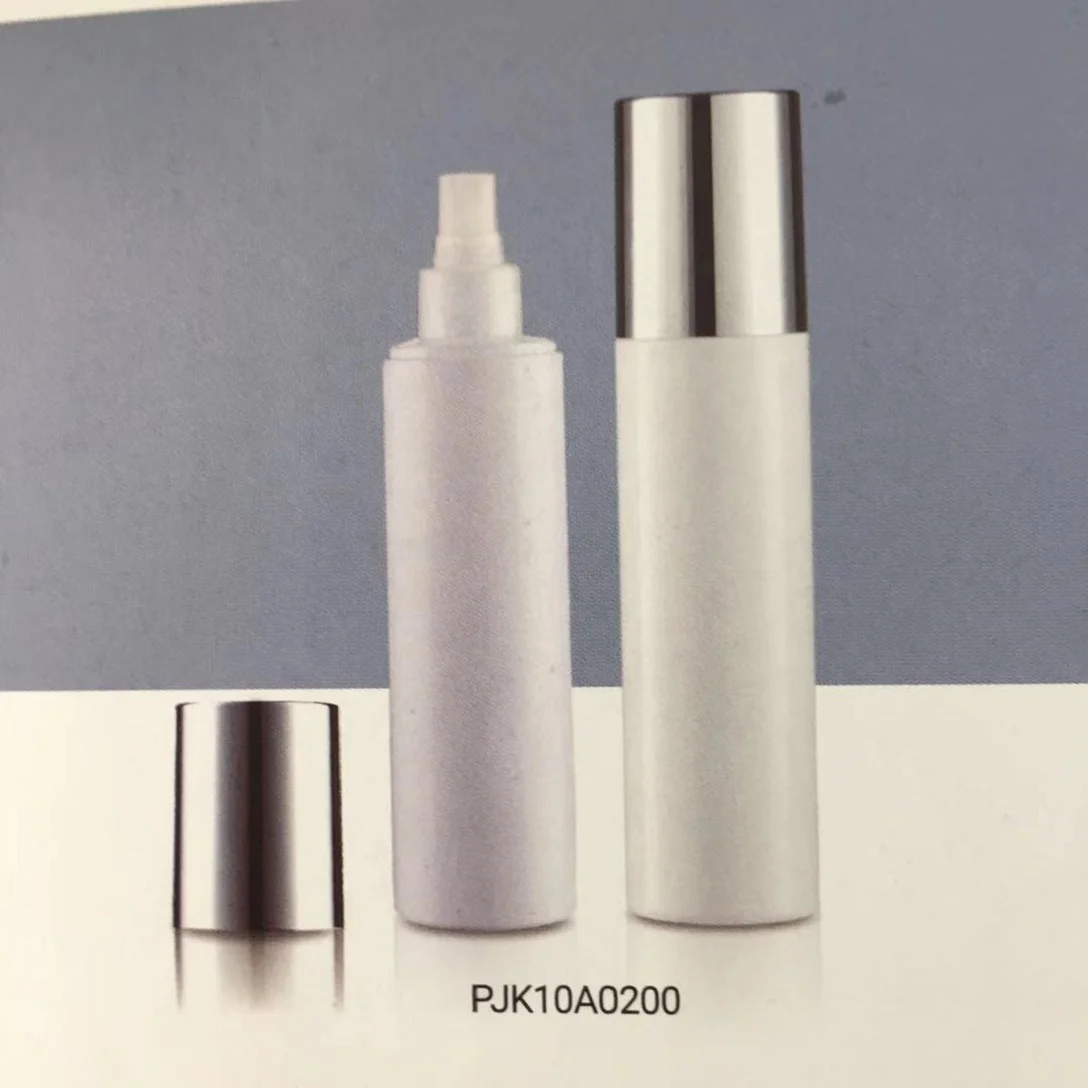 HDPE PET Bayonet bottle with full cover cap for plastic cosmetic bottle 100ml 120ml 200ml