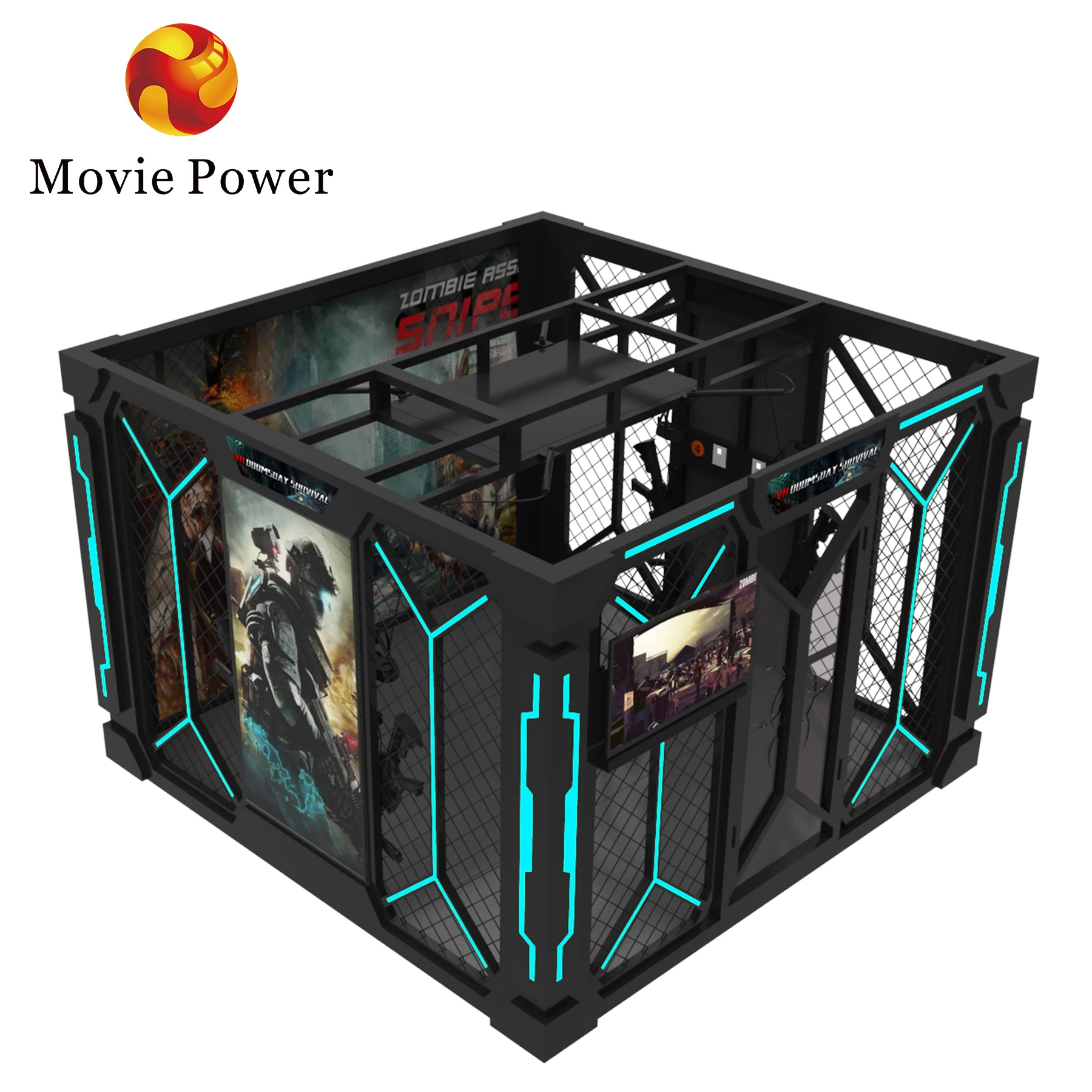 Amusement Theme Park VR FPS Shooting Game Machine Commercial Arcade VR Shooting Simulator Game