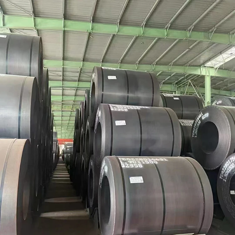 High Quality Low Price Original Factory DIN 1.7176 55CrMn Black HRC Hot Rolled Carbon Steel Coil Hot Sale