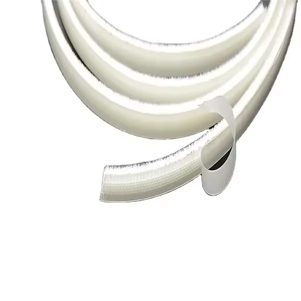 Supplier 20mm Self Adhesive 90 Degree Door Seals Weather Brush Strip Other Door & Window Accessories PP Yarn with Silicone