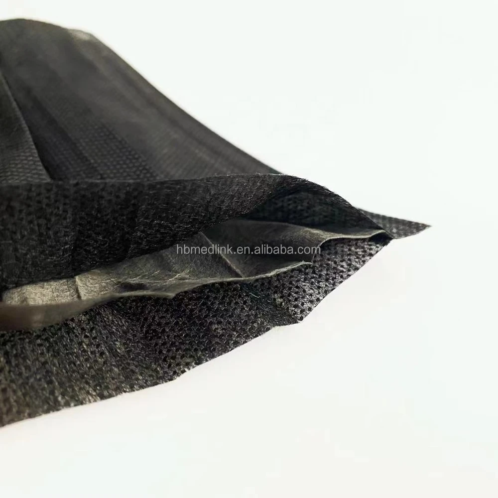 disposable mask EN14683 black medical adult face mask mascarillas wholesale factory price