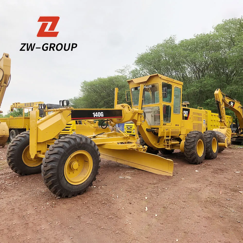 CAT 140k 140G 140H автогрейдеры Caterpillar Подержанные для Колумбии
