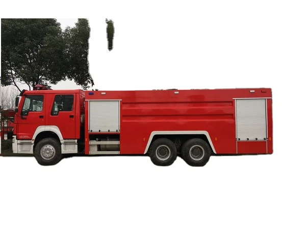 6*4 15000liters heavy water tank fire fighting truck price