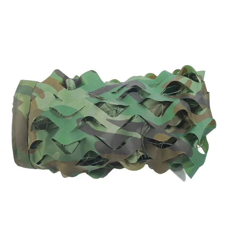 Anti-aerial photography green camouflage net Anti-counterfeiting net covers outdoor shading sunshade camouflage net