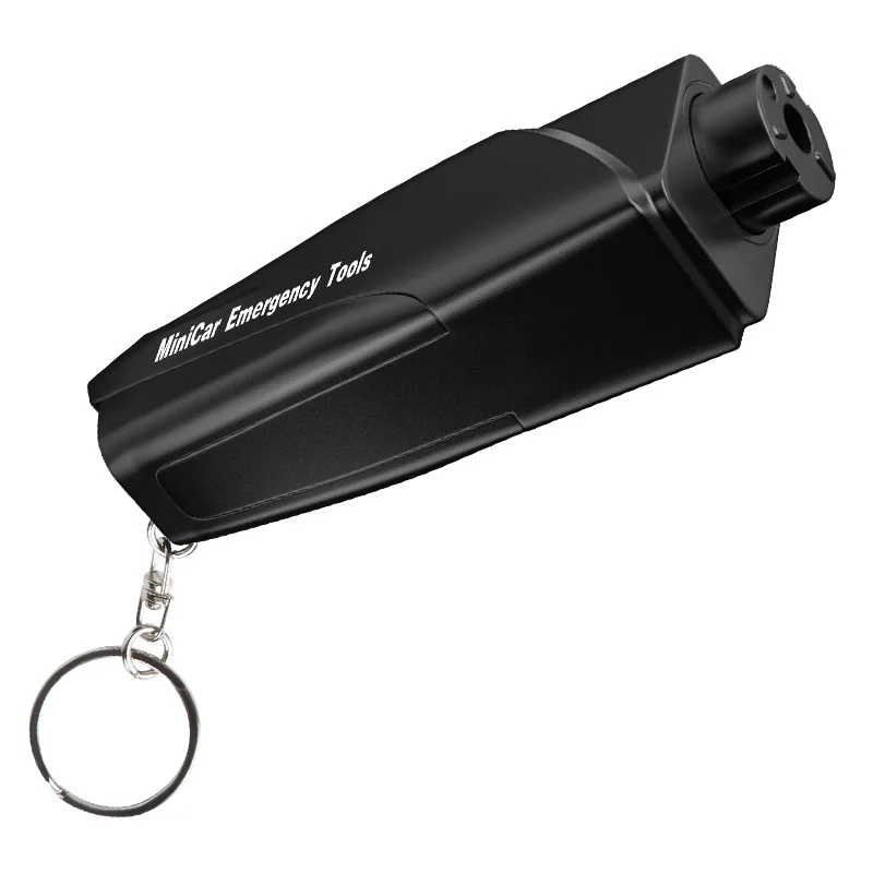 Window Breaker Seatbelt Cutter Glass Breaker Keychain Car Emergency Escape Tool for Land and Underwater