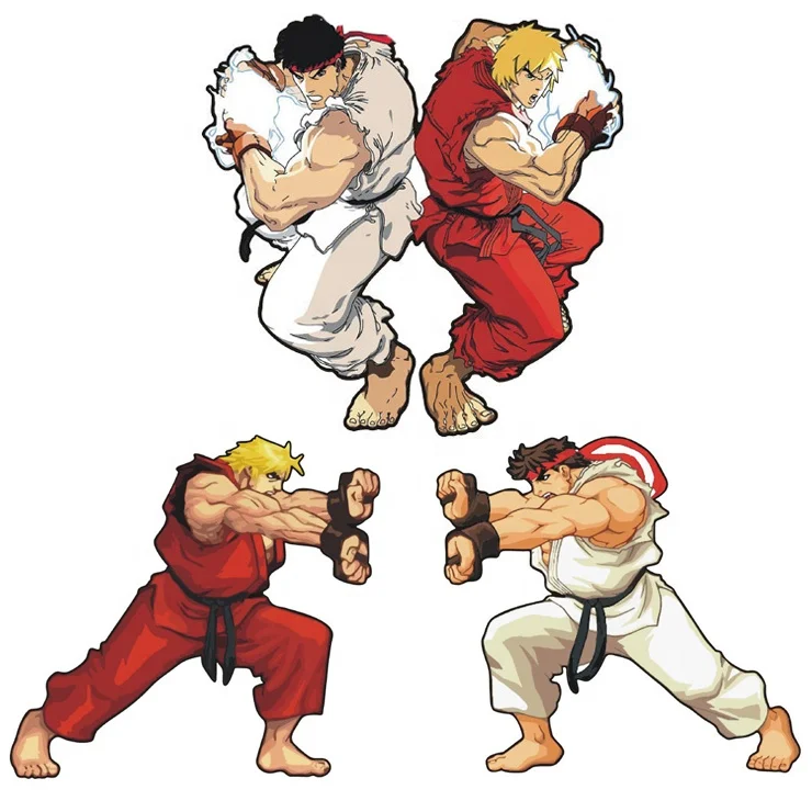 5 design Cartoon  Reflective Car Peeker Stickers for car Rear view window and door windshield Decoration