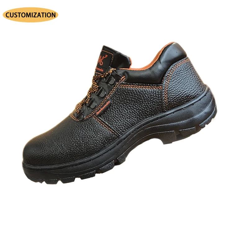 Esd Safety Shoes Steel Wholesale Industrial Breathable Leather Toe Men PU Winter Shoes Unisex GENUINE Leather safety footwear