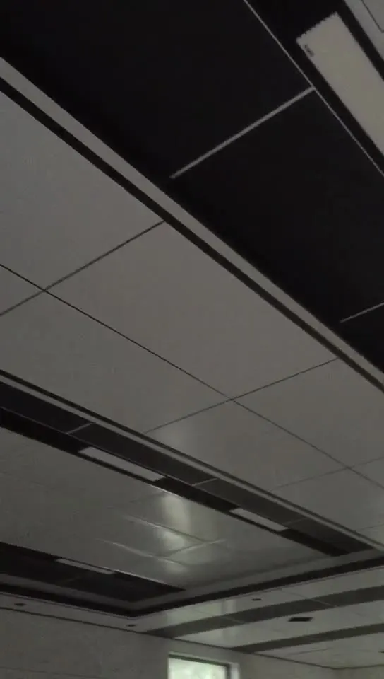 Aluminum Metal Ceiling Tile Interior Decoration Perforation Suspended Ceiling Tiles