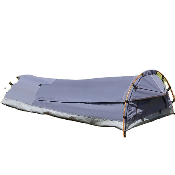 DK-6 Hard Shell Top Roof Tent Vehicle Awning Single Swag Tent Four-season Tent All Hoops Are Aluminium Polyester Cotton >3000 Mm