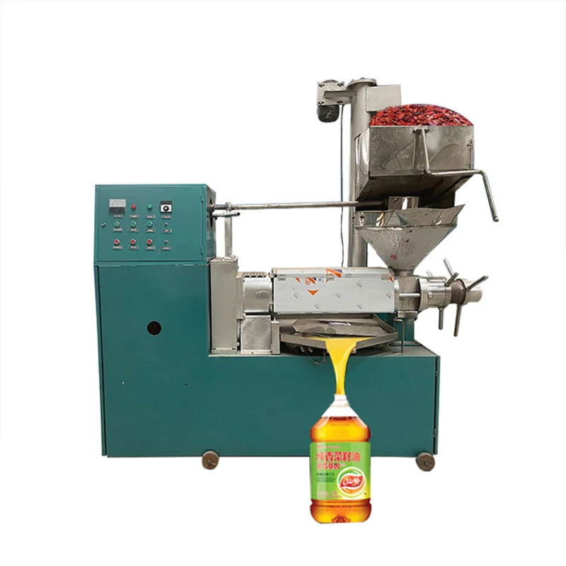 High Quality Oil Press Machine for Sunflower Seeds Rapeseed Peanuts Soybeans for Manufacturing Plants Restaurants Other Uses