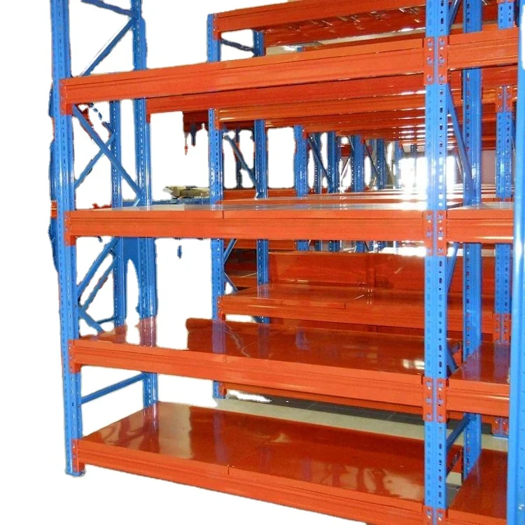Warehouse storage longspan shelving and assembly is simple racking