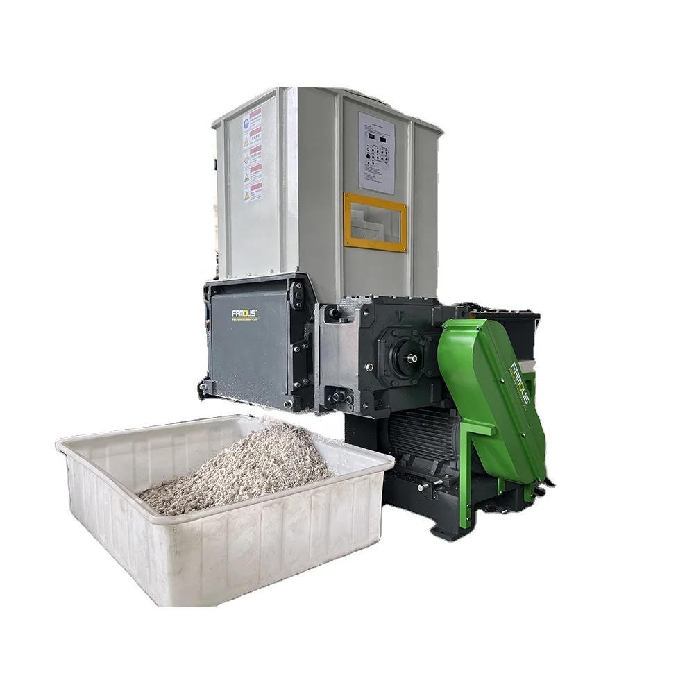 Безопасная производительность маленький одновальный измельчитель EPE EPP устройство для измельчения кусочков пены машина из