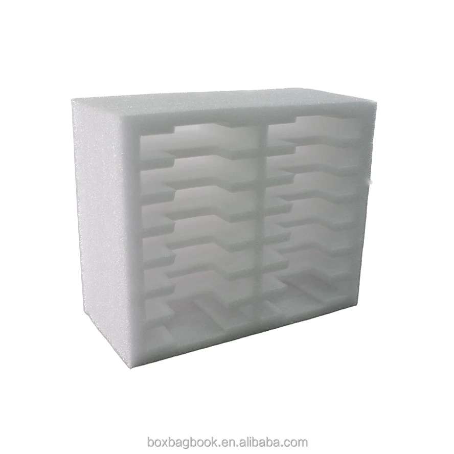 Cheap light weight polyethylene New EPE white material shockproof buffer pearl cotton customized special shaped packaging foam