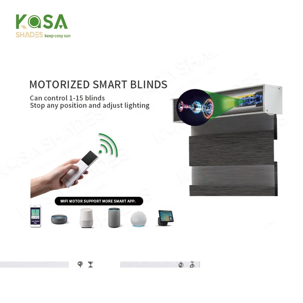 Google Smart Blind bee роликовые шторы зебры Tuya