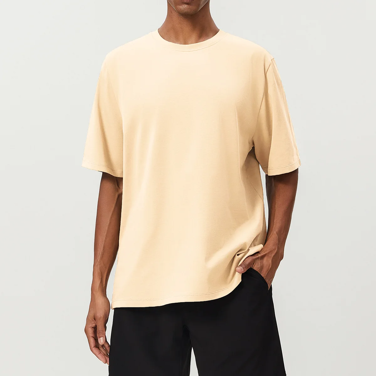 Workout clothing custom high quality sports gym running top round neck fitness short sleeve t shirt for men