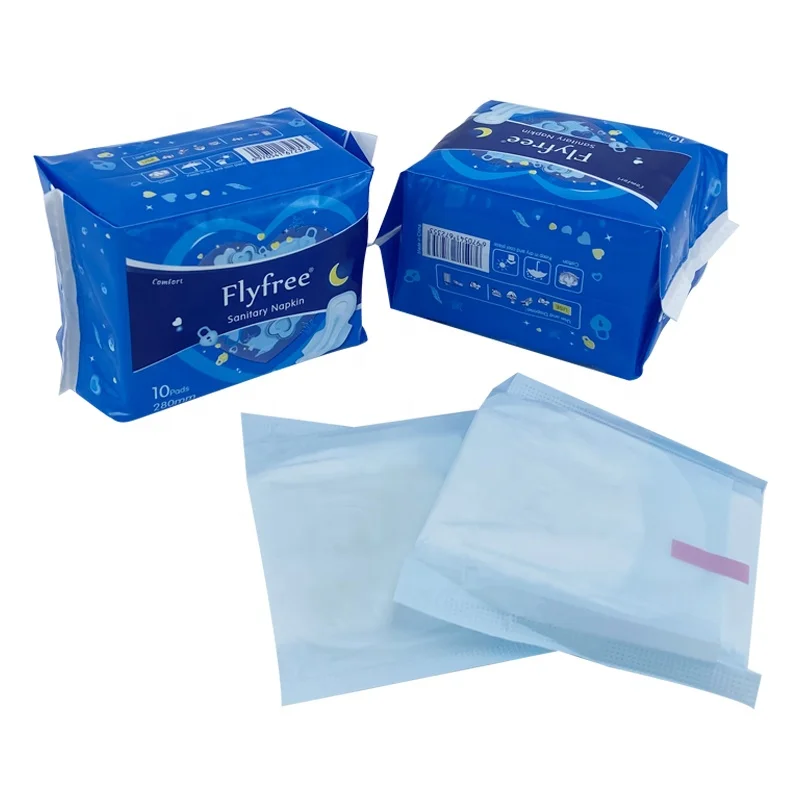 Free Sample Competitive Price Anion Women Pads Disposable Super Soft Daily Use Sanitary Napkins
