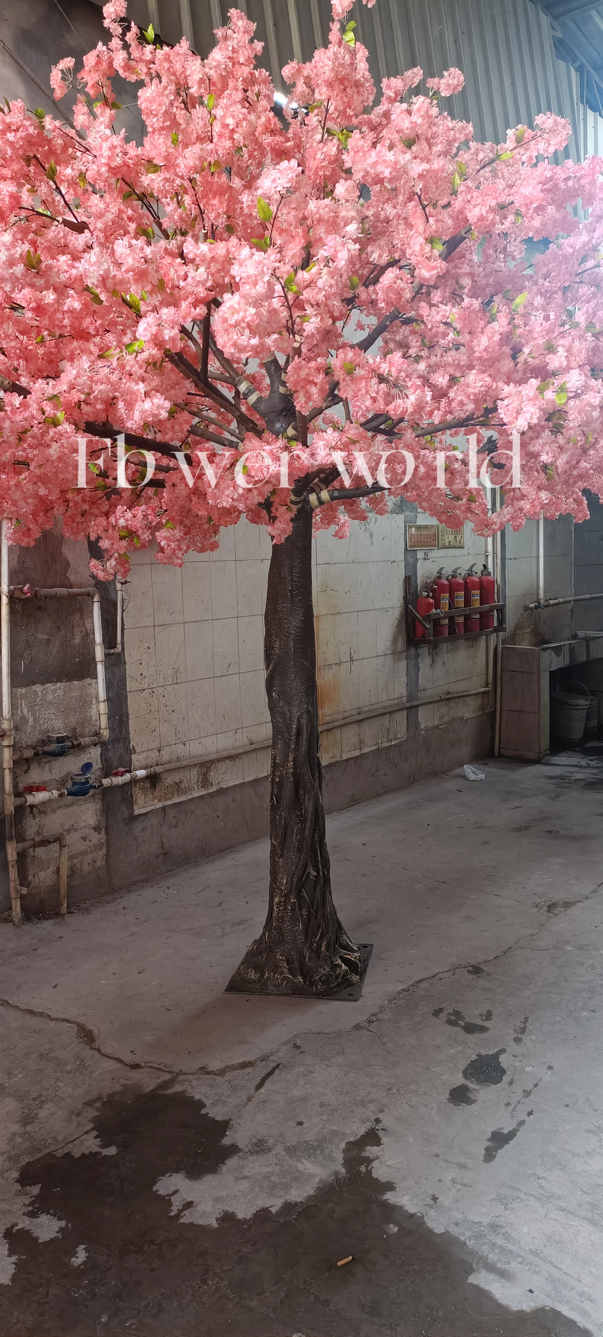 Customize artificial plants tree Wedding Decoration Artificial Cherry Blossom Tree Pink America Yellow White tree decor