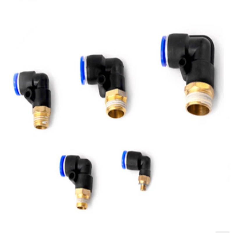 Air compressed parts PL plastic air push in fitting quick connect  fittings for pneumatic hose