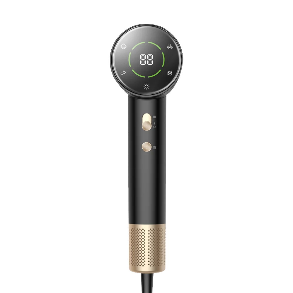 Hot Sale Warm Air Blower 1500w High Power Hair Dryer Technology LED Display Diffuser Hair Dryer