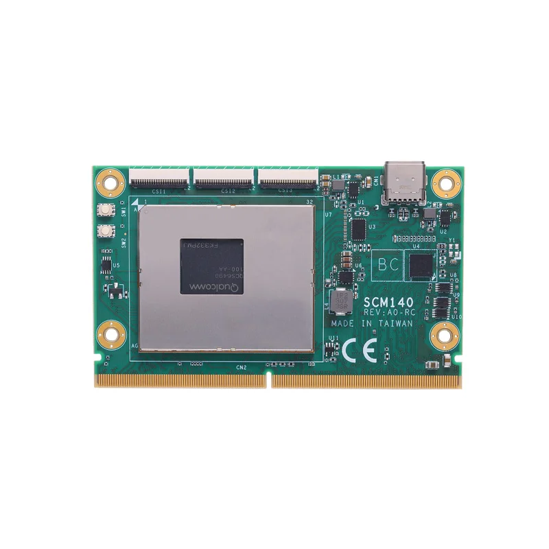 SCM140 SCM188  RISC Embedded SMARC v2.1 SoM with Octa-core QCS6490 or Quad-core A53 processor 2GB RAM Motherboard FOR Axiomtek
