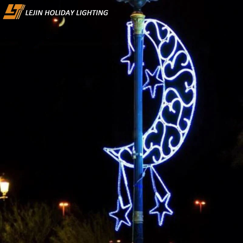 Professional Led Christmas Star String Lights For Festoon Motif Light Fast Delivery