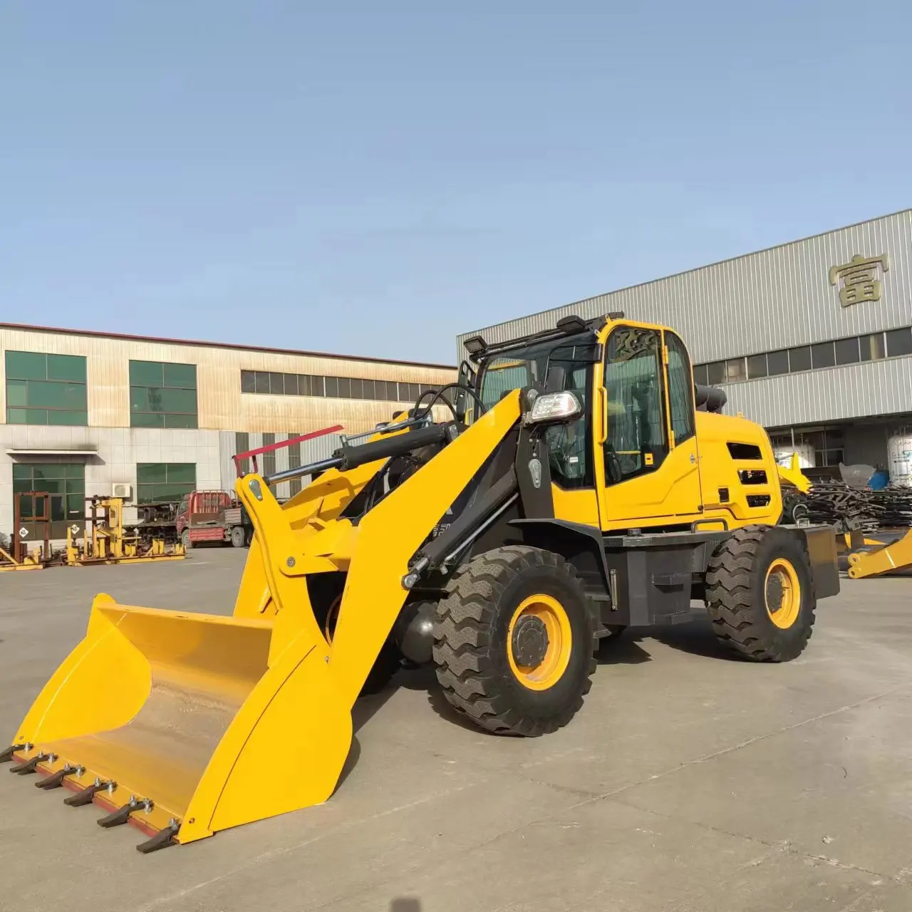 FUKAI китайский известный бренд ZL930 мини фронтальный погрузчик 1 5 тонн YUNNEI двигатель