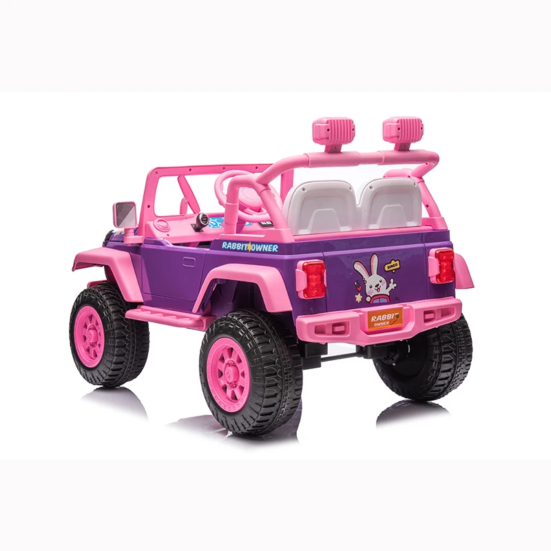 WDNEL-617 2024 новый розовый игрушечный автомобиль для девочек внедорожник 24 В электрический детей доступно по индивидуальному заказу