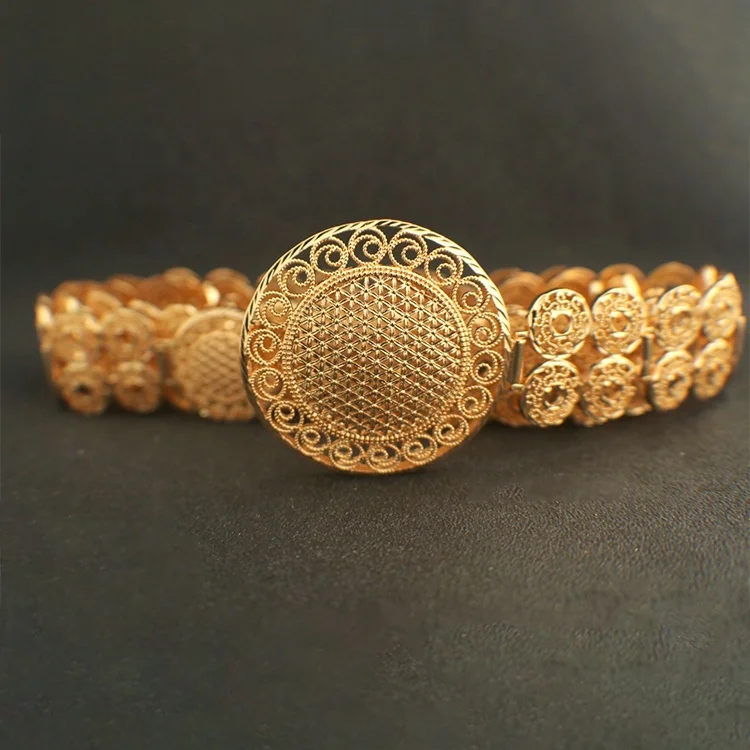 New fashion gold plated belt stock wholesale bridal wedding jewelry for women