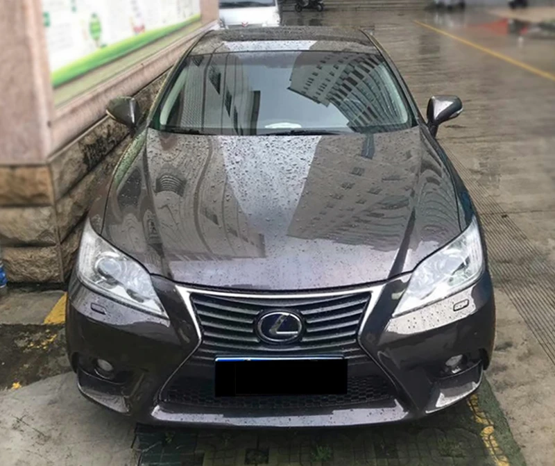 Модификация корпуса автомобиля Runde PP для 2010-2012 Lexus ES 240 Upgrade ES350, передний бампер, решетка радиатора, противотуманная фара