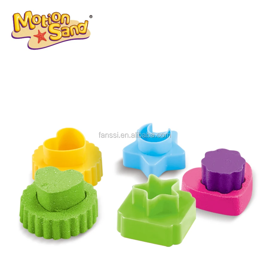 New Summer Outdoor DIY Toy Games Magic Play Sand Kids Cake Mold Set