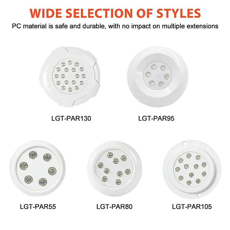 LGT Quality Merchant High-End LED Fish Tank Light Supplier Underwater Pond Lamp For Spa Swimming Pool