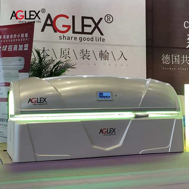 AGLEX whole body Biophoton Infrared LED Phototherapy Collagen stimulates skin tightening and whitening cockpit imported from Jap