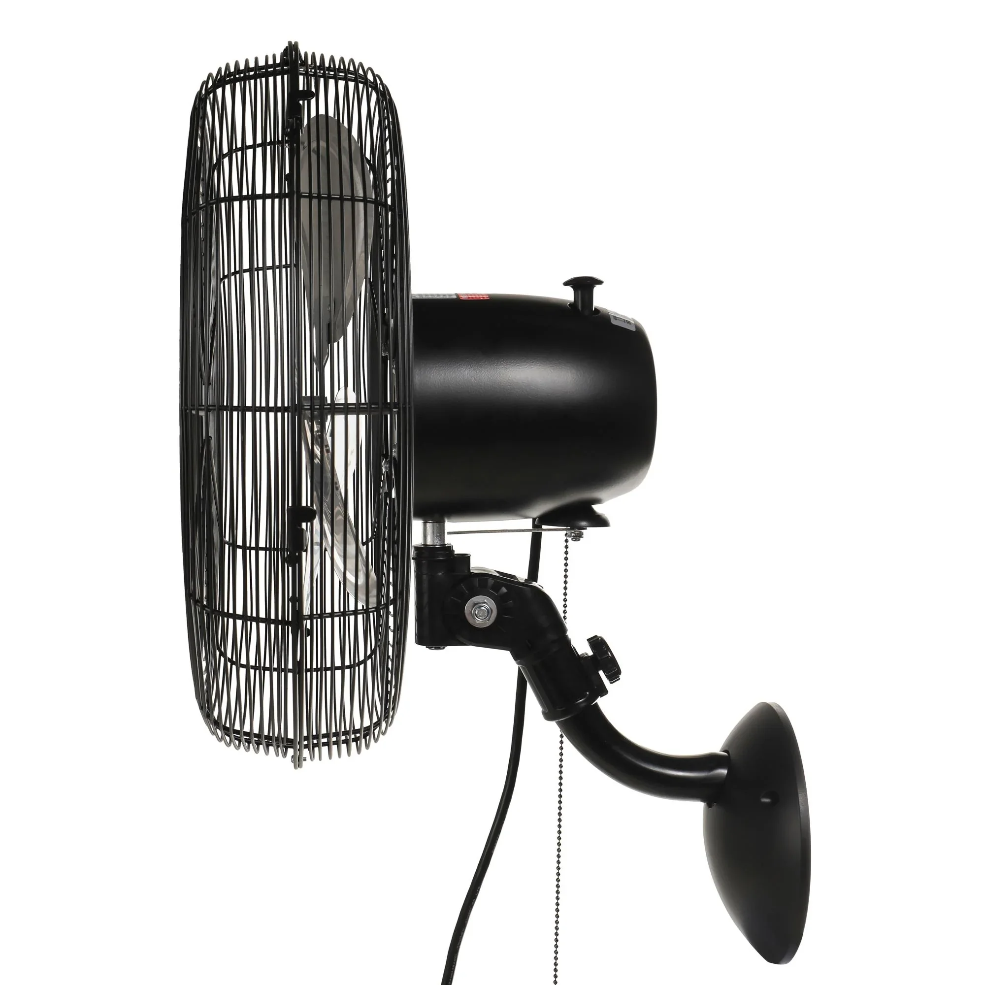 16 inch 3 Speed 8850 CFM High Velocity Oscillating Wall Mount Fan For Commercial Industrial Use