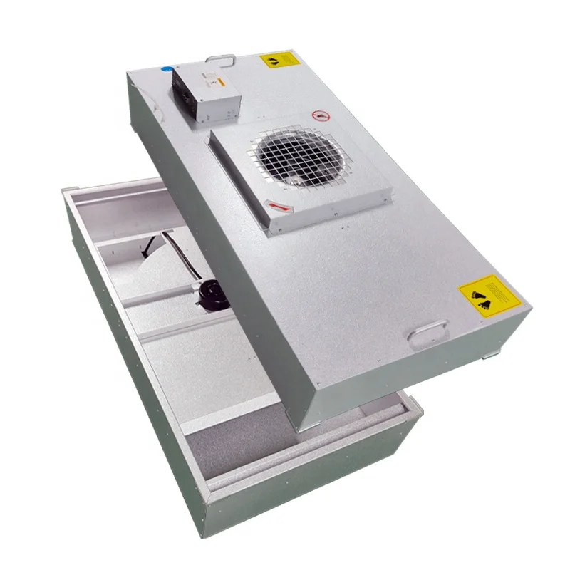 Professional Large Air Flow iso 5 ffu fan filter unit Laminar Flow for Clean Room Ventilation