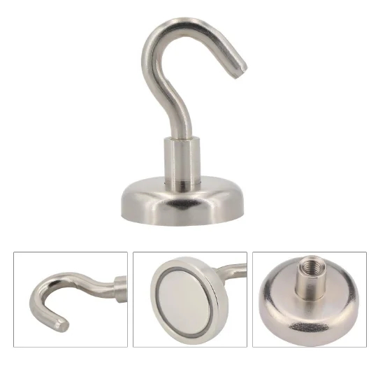 Neodymium Magnet Manufacture Hook Magnetic Assembly