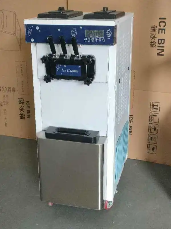 Commercial Stainless Steel Ice Cream Maker Yogurt Soft Serve Machine Affordable Price