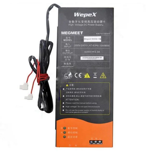 Factory industry microwave power supply output range 250w-1500w microwave dc power