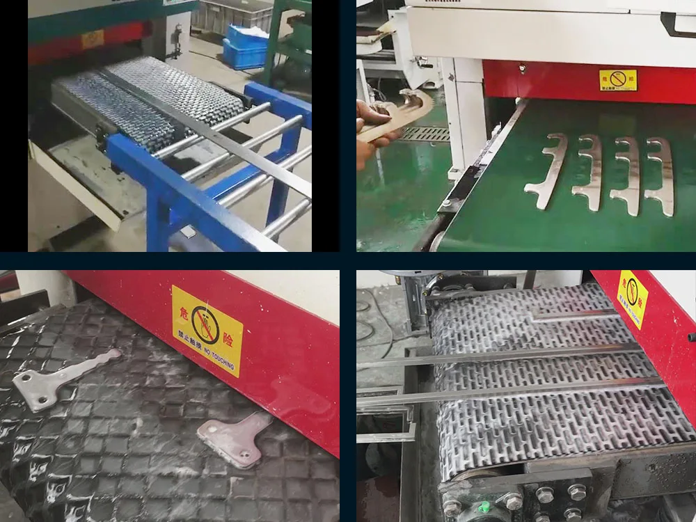 Good Polishing Results Environment-friendly Continuous Conveyor Face Polishing Machine