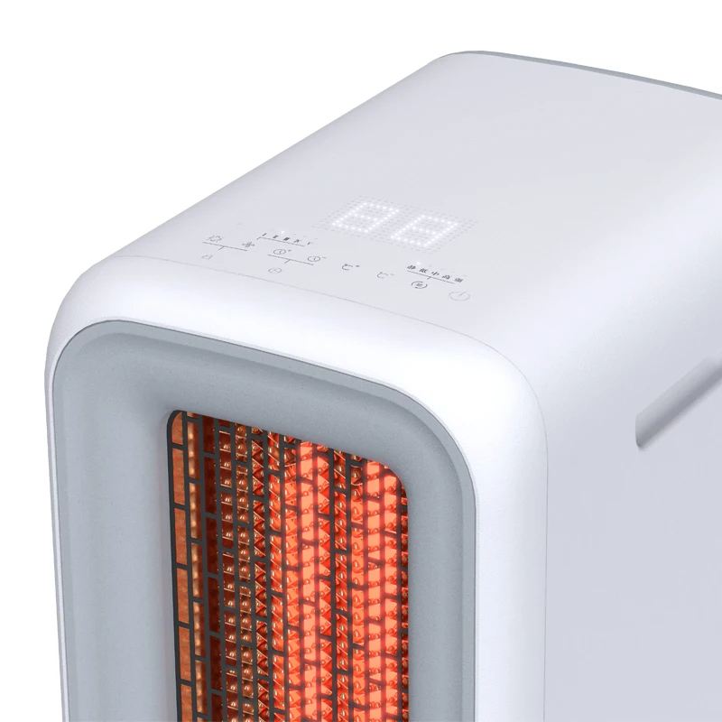 2021 Best Selling Heaters Fan 2S Fast Heating 1500W PTC Portable Carbon Fibre Infra red Electric space home infared Heater ceram