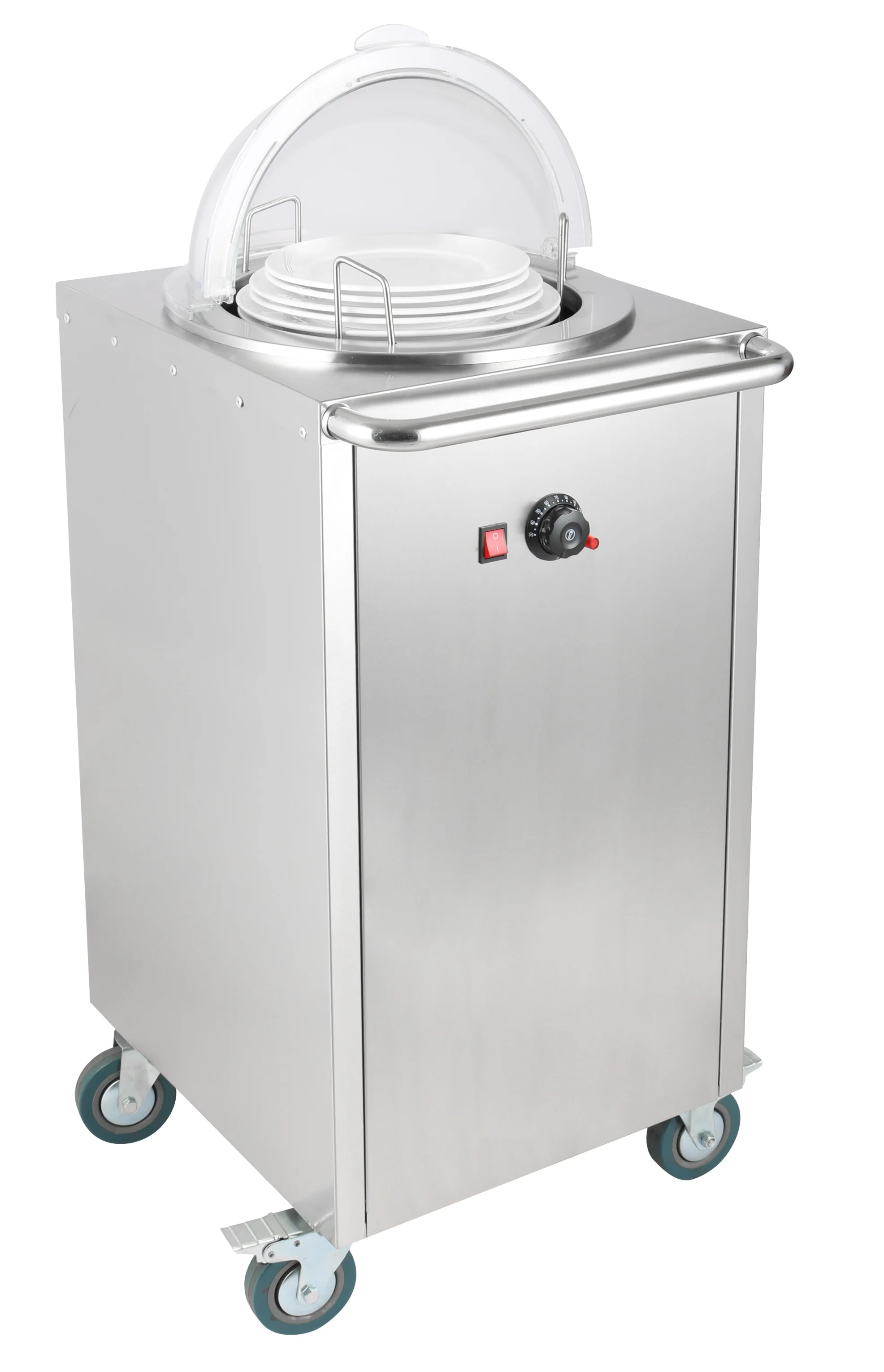Industrial Commercial restaurant plate warmer cart Electric Plate Warmer Cabinet