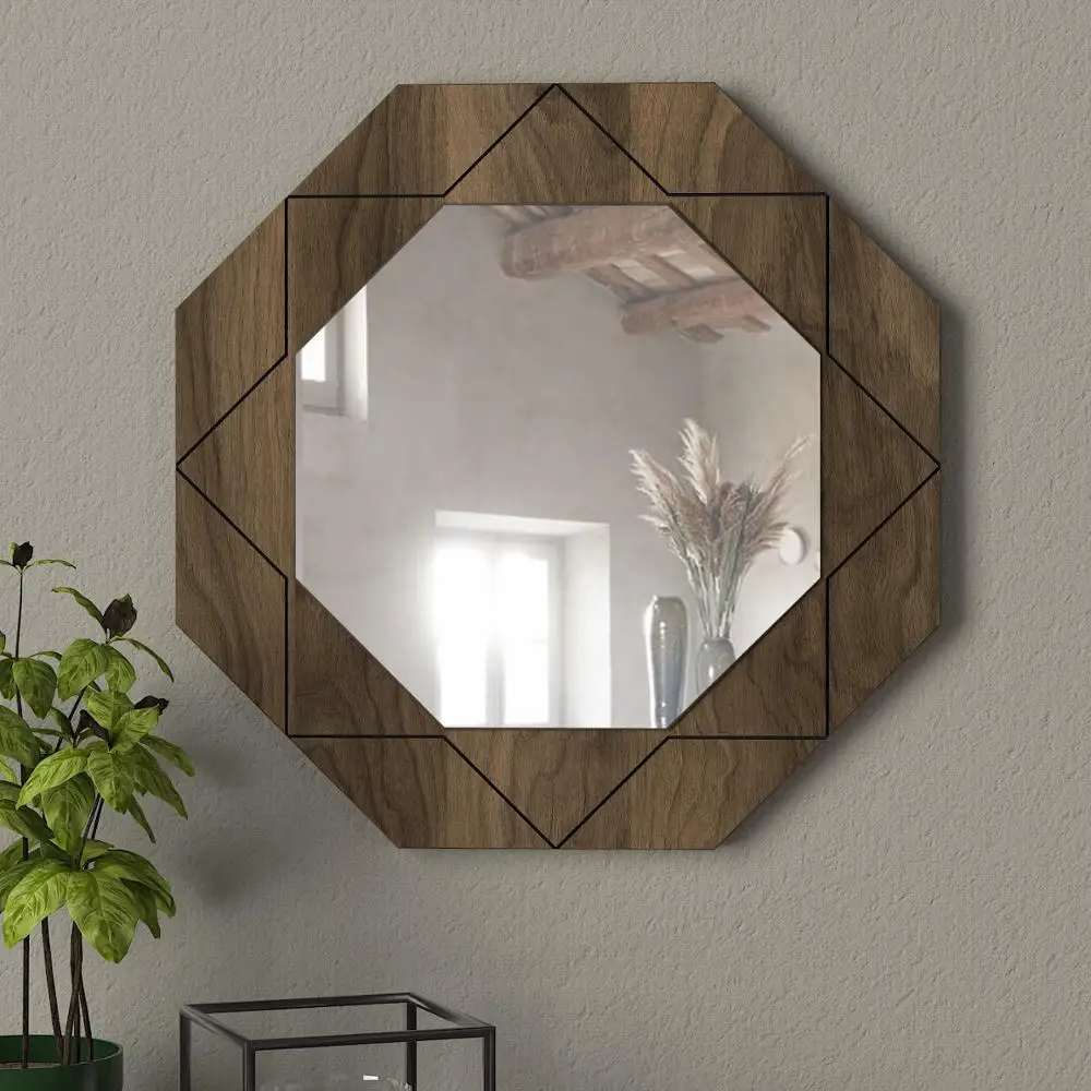 Exclusive Pablo Modern Decorative Wall Wooden Mirror