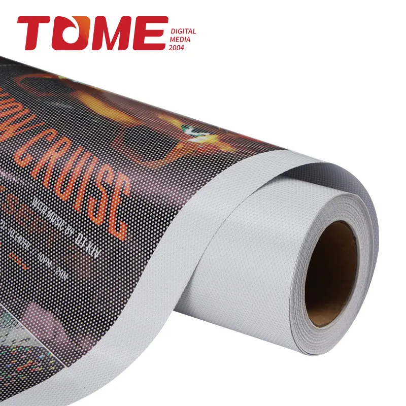 Perforated One Way Vision Mesh Vinyl window sticker Printing