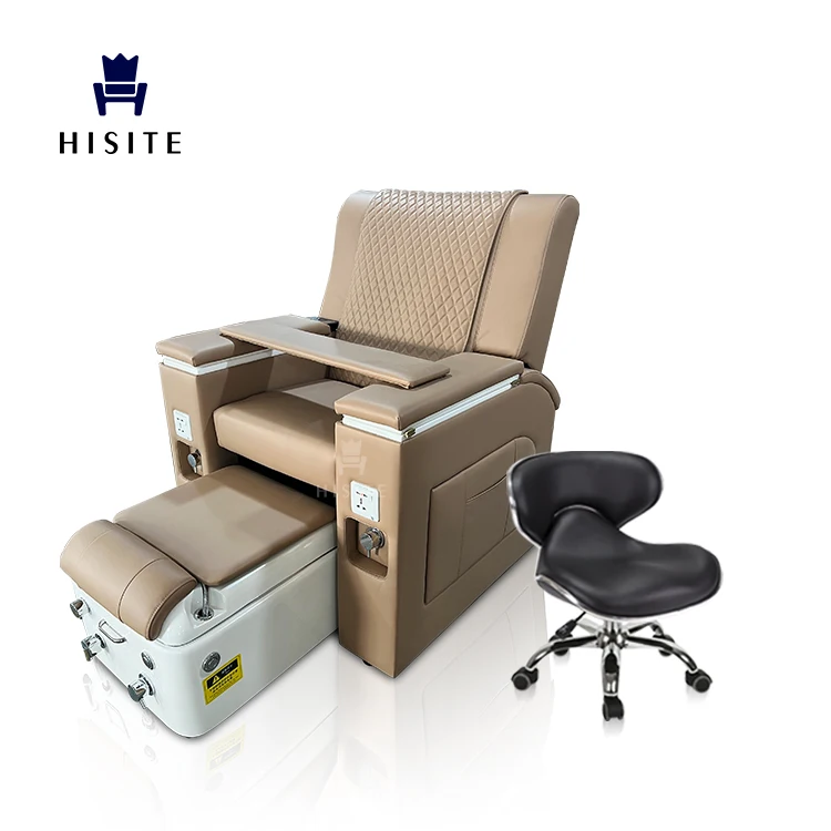 Pedicure Chairs No Plumbing With Bowl Luxury Nail Salon Furniture Spa Pedicure Chairs