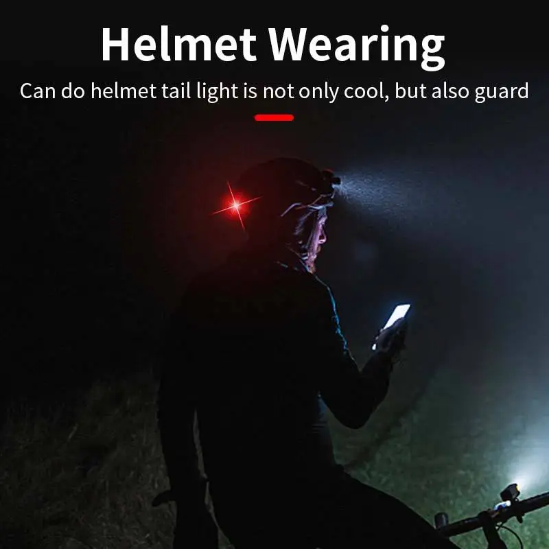 bicycle taillights led bike tail light cycling red bike warning light