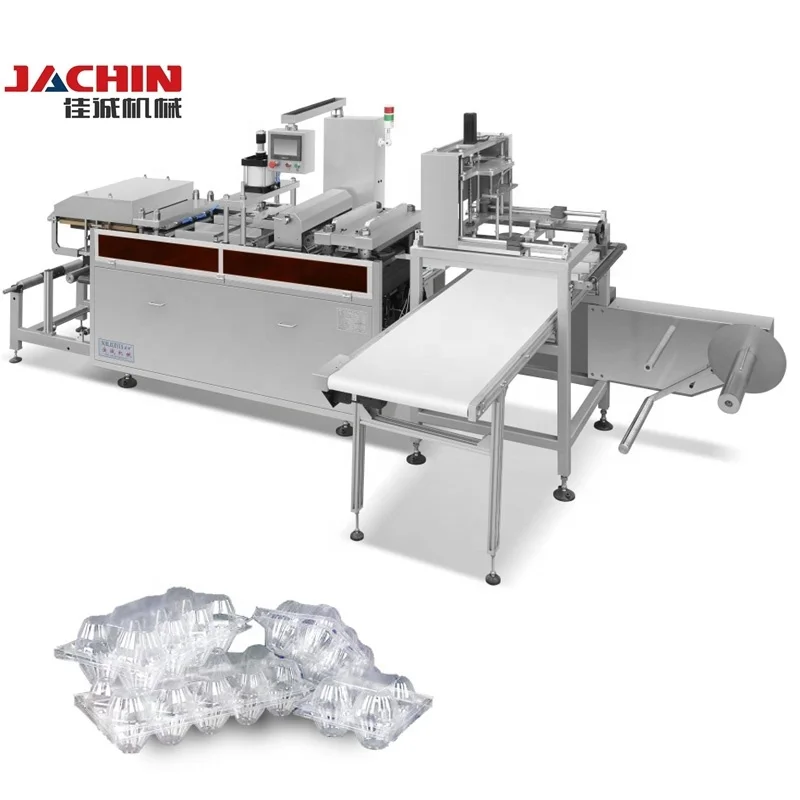 Automatic Egg Box Theromforming Laser Cutting Machine