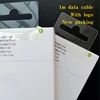 100 шт./лот оптовая продажа Высококачественный Новый Usb-кабель 1 м/3 фута кабель для передачи данных зарядный Iphone